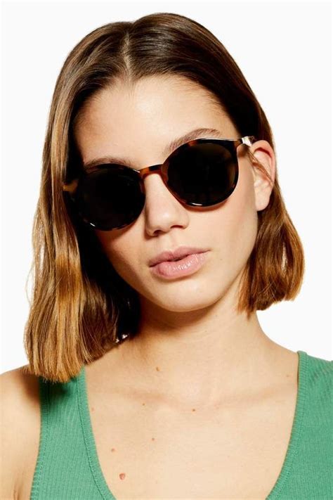 preppy round sunglasses topshop